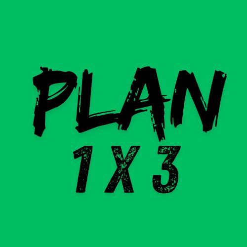 PLAN 1X3
